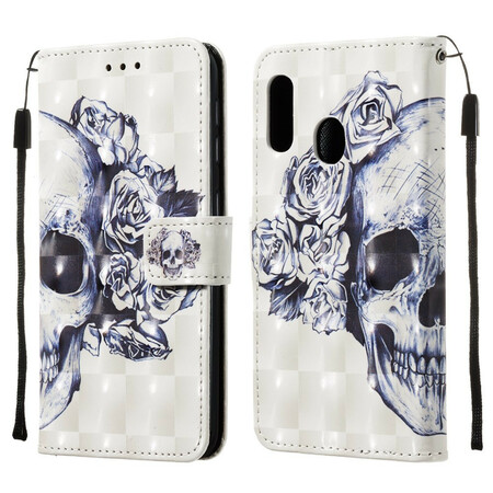 Capa Samsung Galaxy A20e Skull & Crossbones