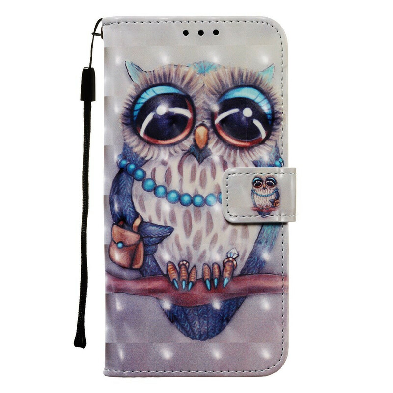 Capa Samsung Galaxy A20e Miss Coruja