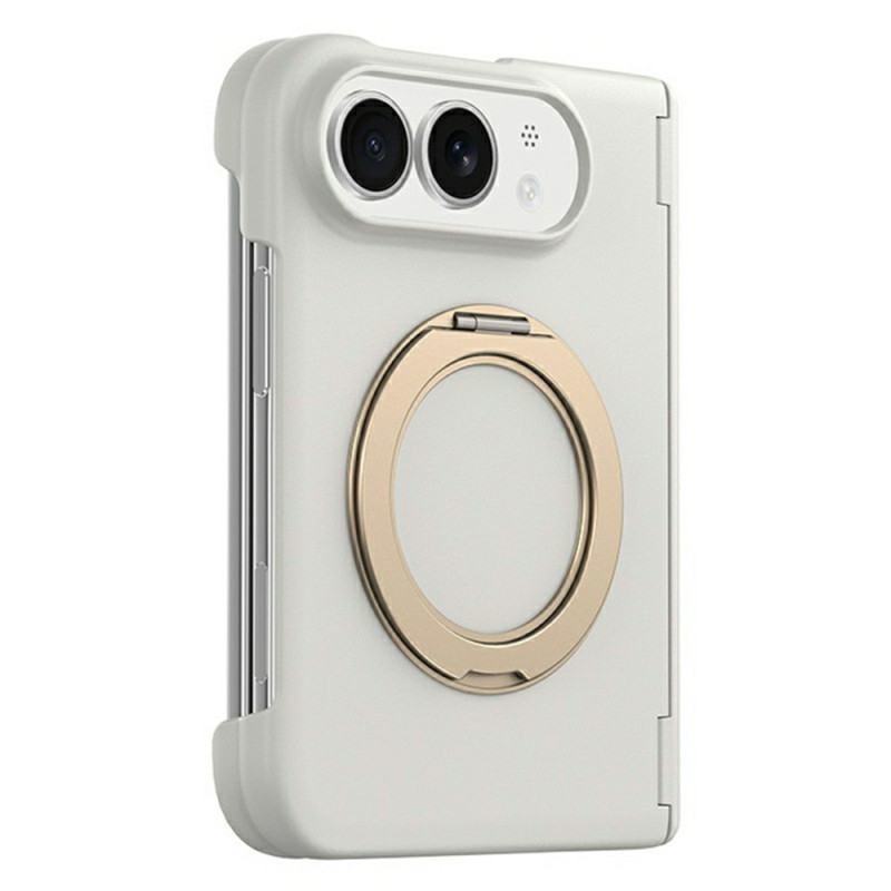 Capa magnética mate para iPhone Duo com anel de suporte
