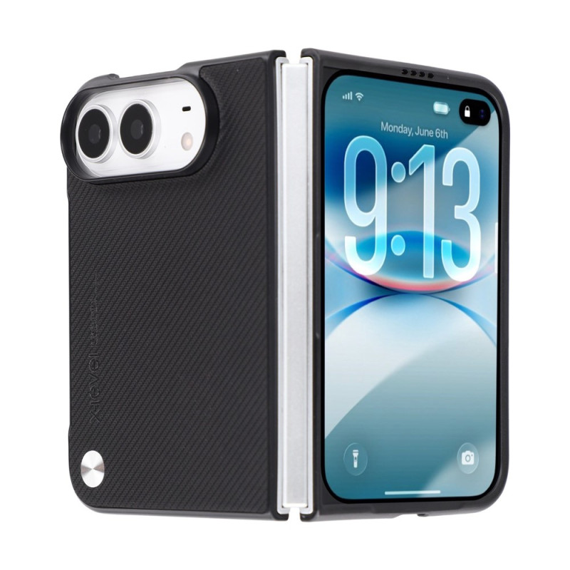 Capa para iPhone Duo com textura de carbono X-LEVEL