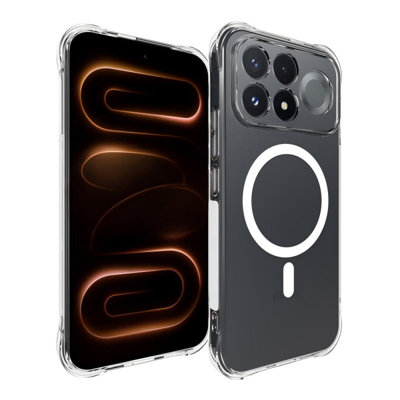 Coque Poco F9 Ultra Magnétique Transparente