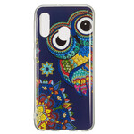 Capa Fluorescente Samsung Galaxy A20e Owl