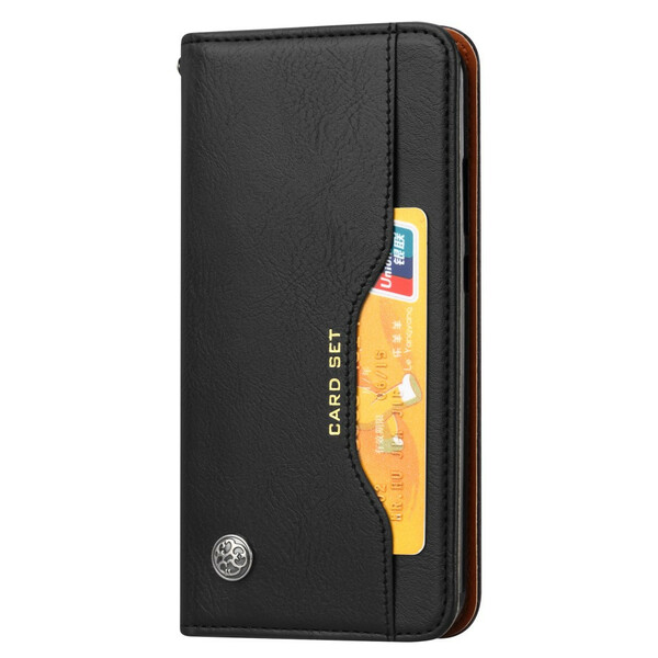 Capa Flip Cover Samsung Galaxy A20e Capa de cartão em pele