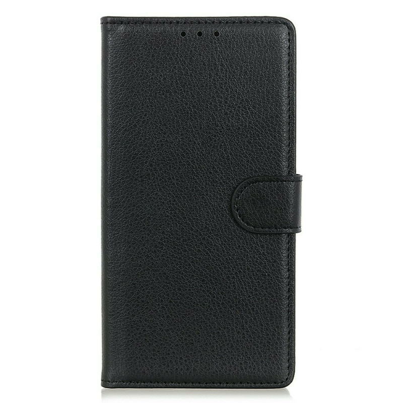 Capa para Xiaomi Redmi Note 17 Pro 5G em imitação de couro tradicional