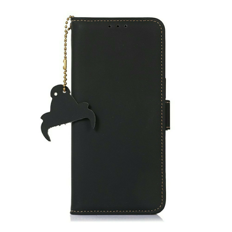 Capa em pele para o Xiaomi Redmi Note 17 Pro 5G (bloqueio RFID)