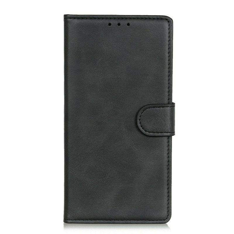 Capa para Xiaomi Redmi Note 17 Pro Max 5G com efeito de couro mate