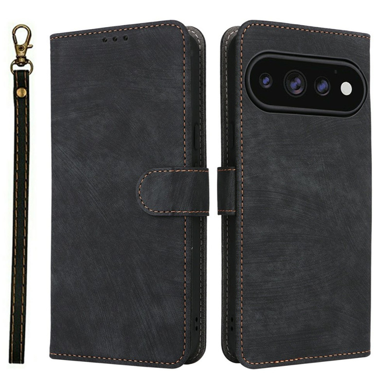 Capa para Google Pixel 11 Pro / 11 com efeito de camurça (bloqueio RFID)