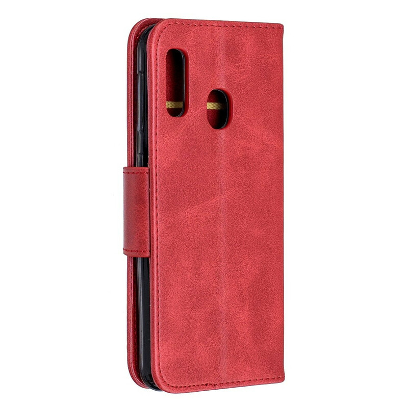 Aba oblíqua lisa da capa Samsung Galaxy A20e Aba oblíqua lisa da capa Samsung Galaxy A20e
