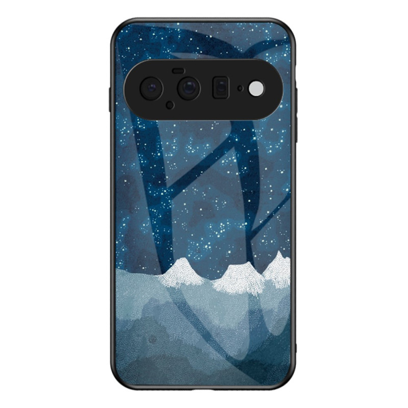 Capa para Google Pixel 11 em vidro temperado, cor céu