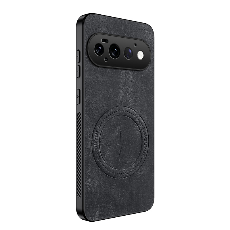 Capa para Google Pixel 11 Pro com efeito de couro da WANLONFENG