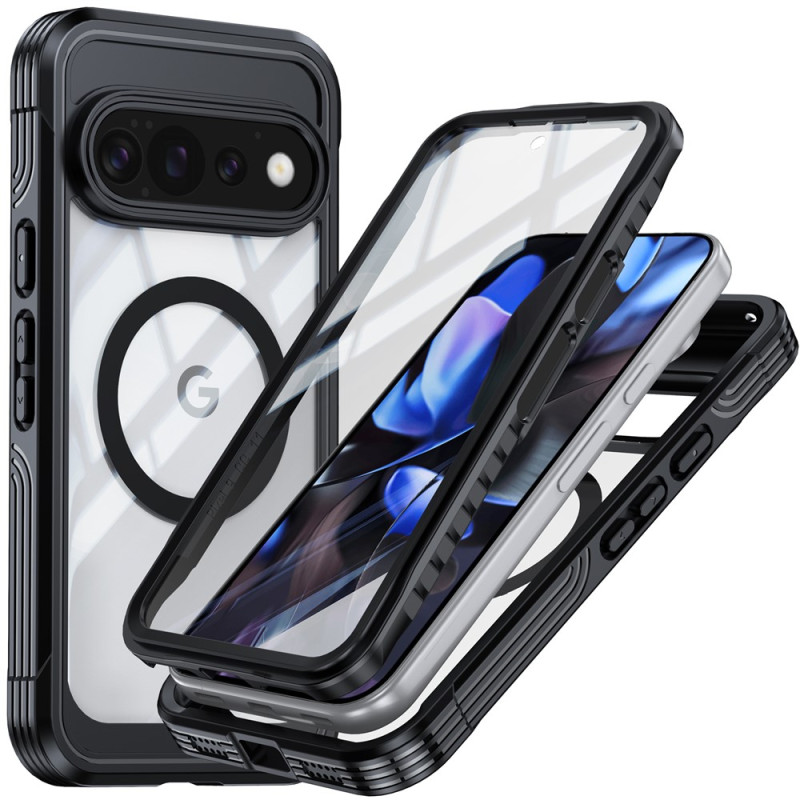 Capa magnética e resistente a choques para o Google Pixel 11 Pro com vidro temperado