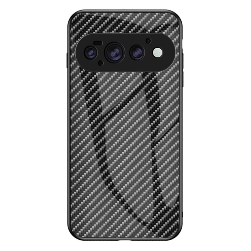 Capa para Google Pixel 11 Pro em vidro temperado e fibra de carbono