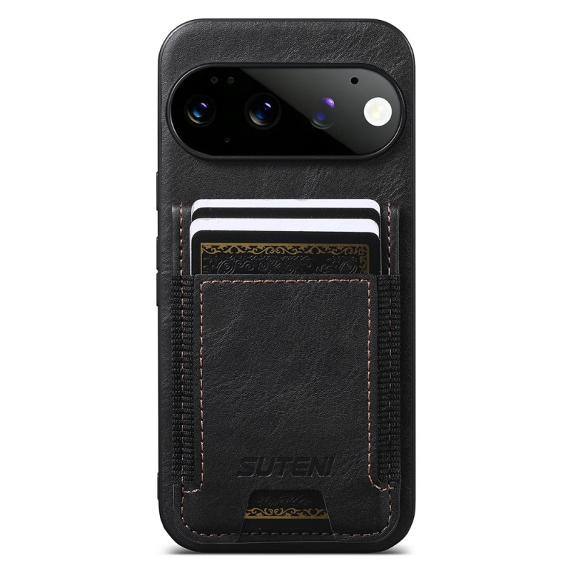 Capa para Google Pixel 11 Pro com porta-cartões estilo vintage da SUTENI