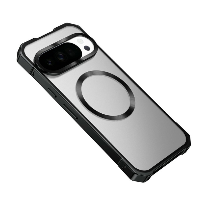 Capa rígida para o Google Pixel 11 Pro XL com moldura metálica