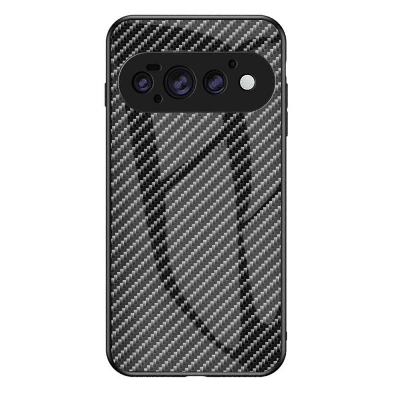 Capa para Google Pixel 11 Pro XL em vidro temperado e fibra de carbono