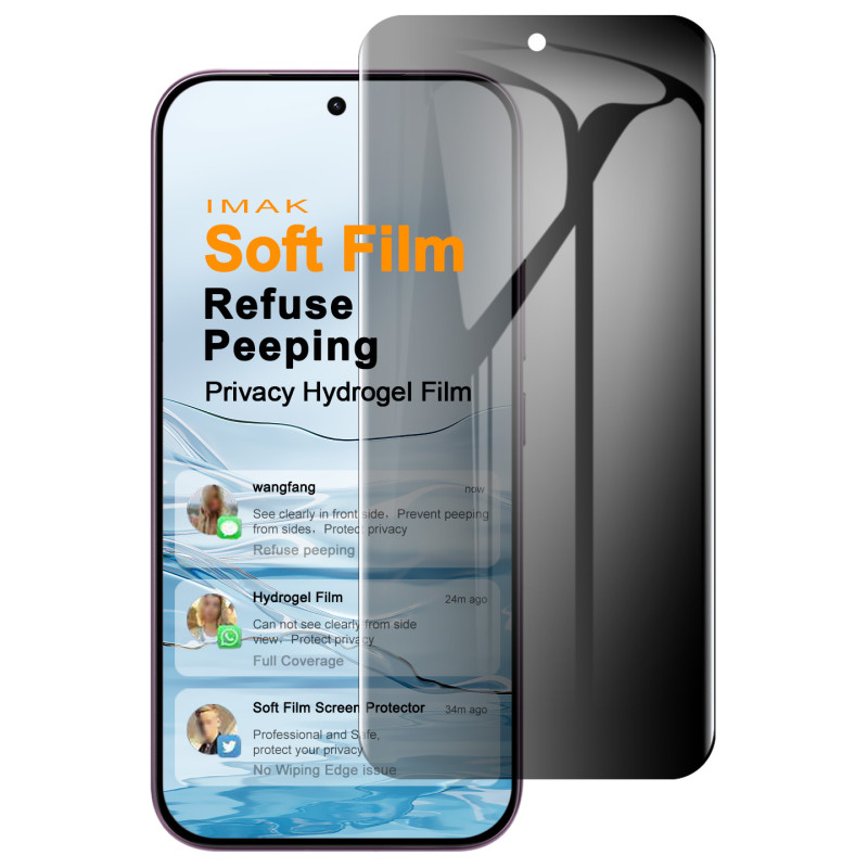Película de proteção anti-espião para o ecrã do Poco F9 Pro / F8 Pro / Xiaomi 17T
