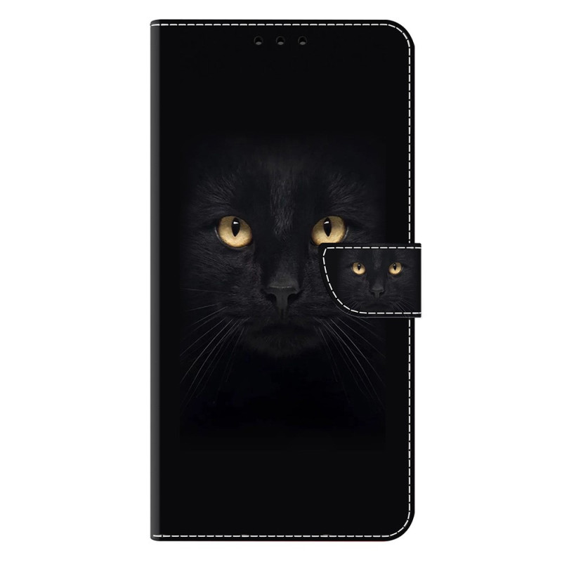 Capa para iPhone 18 Pro / 17 Pro «Olhos de Gato» Preta