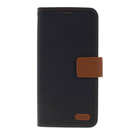 Samsung Galaxy Note 10 Capa de tecido de dois tons