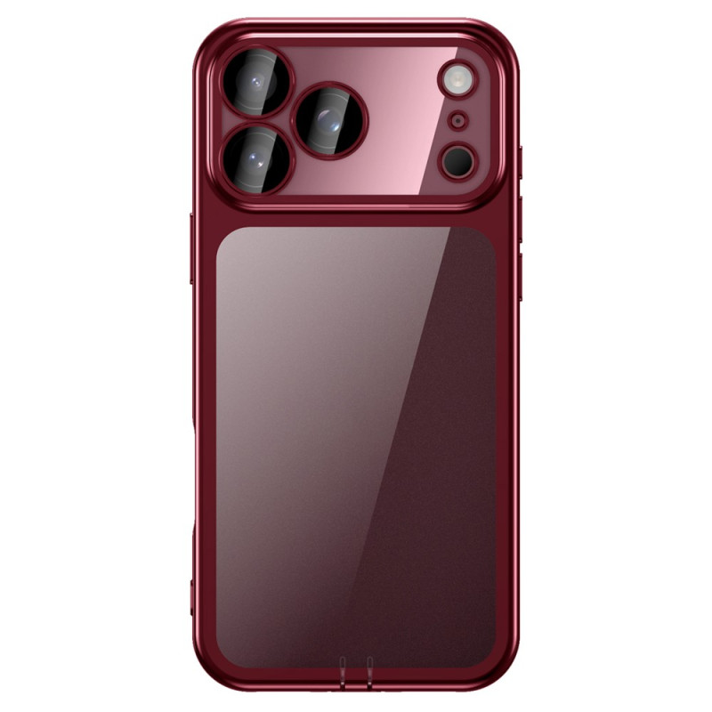Capa metalizada para iPhone 18 Pro / 17 Pro com proteção para a câmara