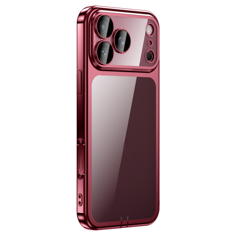 Capa metalizada para iPhone 18 Pro Max / 17 Pro Max com proteção para a câmara