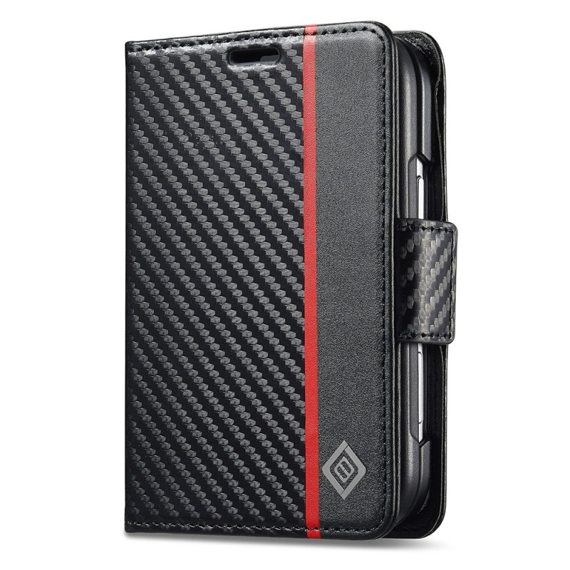 Capa para iPhone Duo em Fibra de Carbono LC.IMEEKE