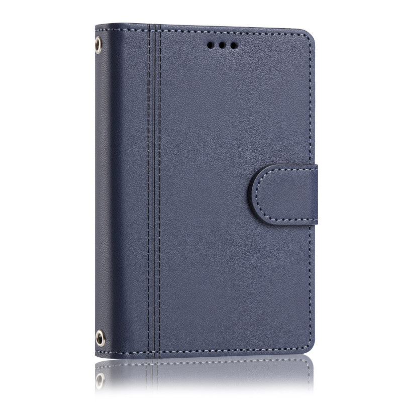 Capa tipo carteira para iPhone Duo com 9 compartimentos para cartões