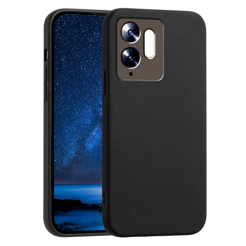 Capa de silicone preta para o Poco C95 Pro