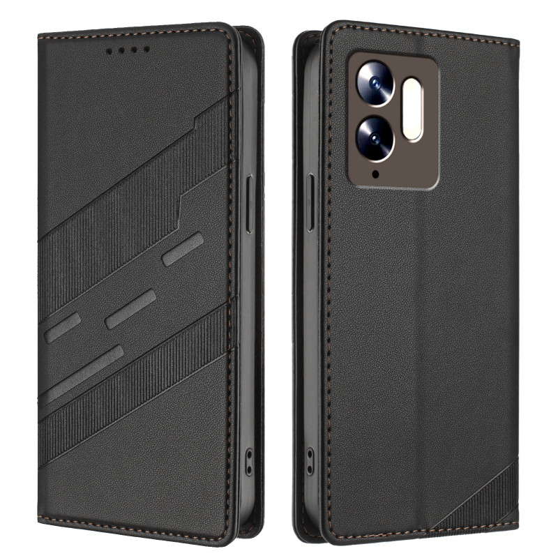 Capa Flip para Poco C95 Pro, estilo punk