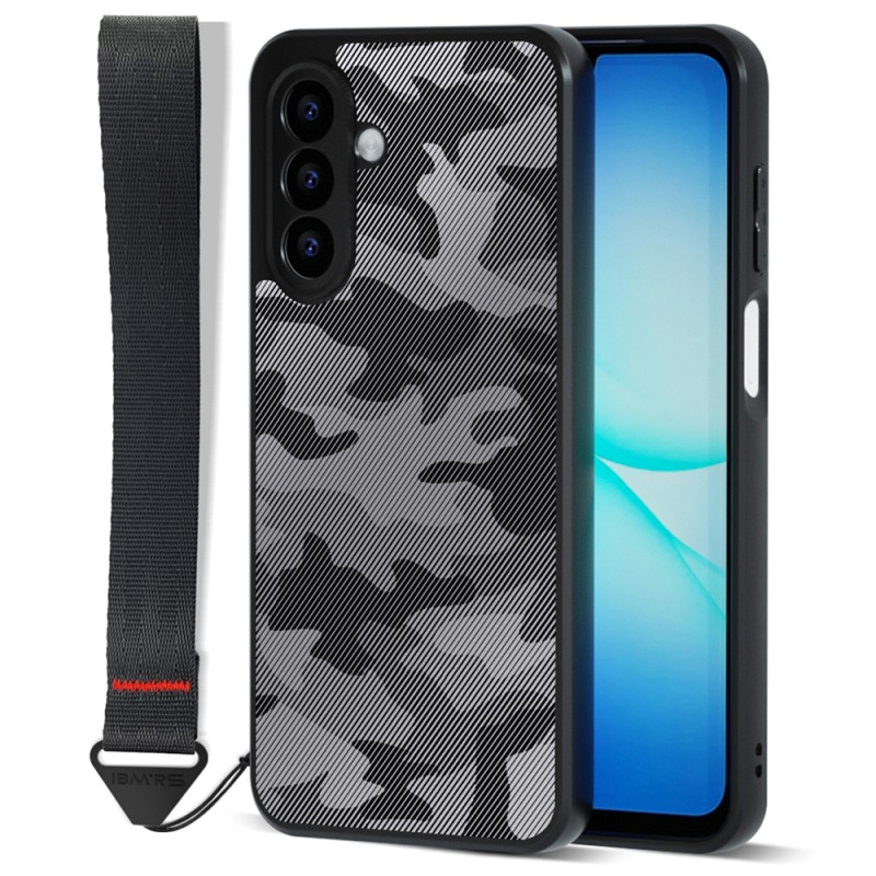 Capa anti-choque híbrida para Samsung Galaxy A18 4G / A17 4G / 5G com alça IBMRS