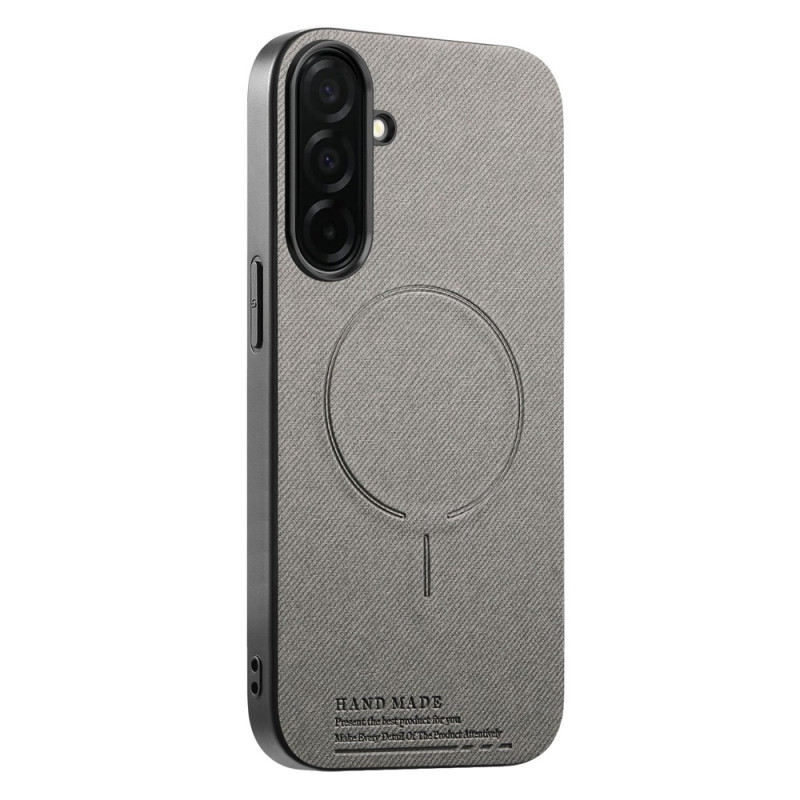 Capa magnética com textura de tecido para Samsung Galaxy A18 4G / A17 4G / 5G