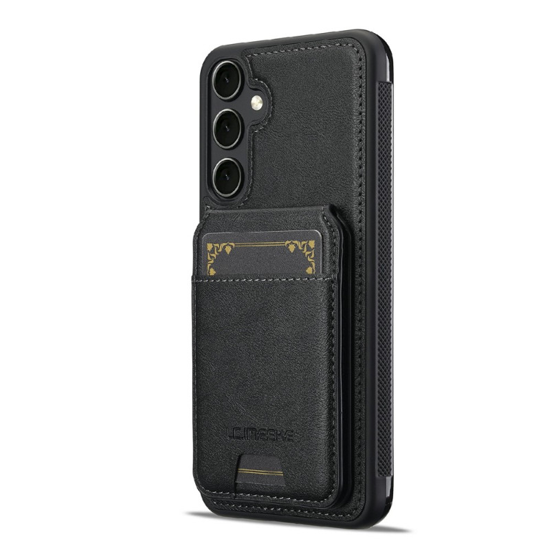 Capa magnética 2 em 1 para o Samsung Galaxy A18 4G / A17 4G / 5G com porta-cartões