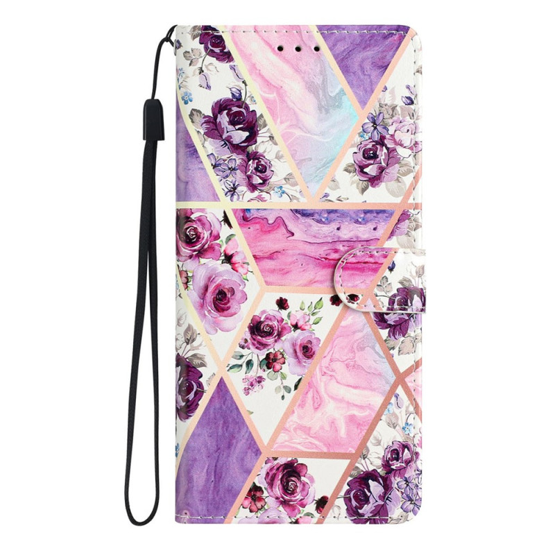 Capa para Samsung Galaxy A18 4G com design em mármore