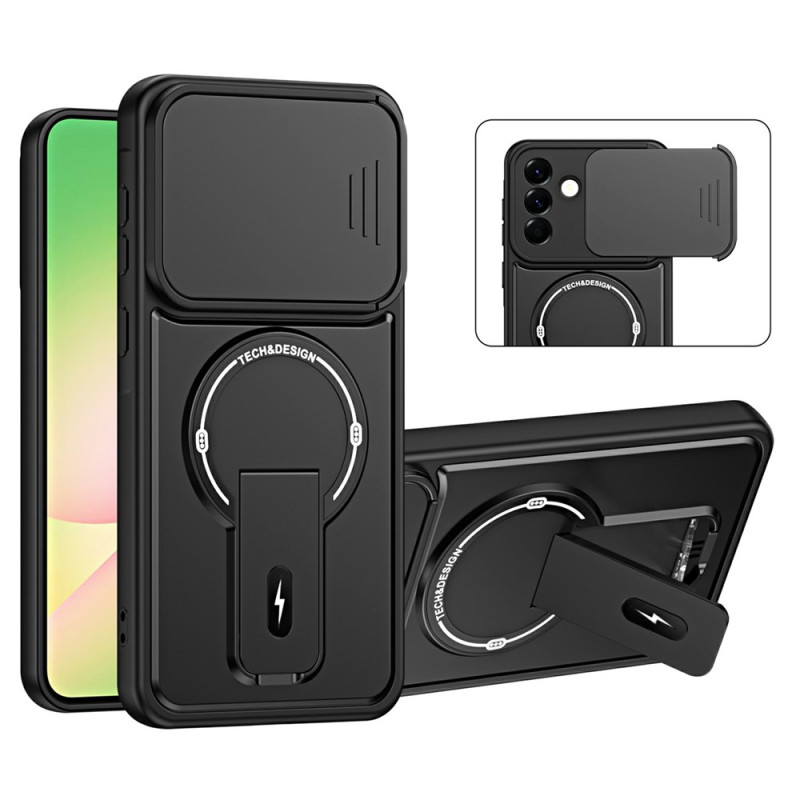 Capa resistente a impactos para Samsung Galaxy A18 4G / A17 4G / 5G com proteção para a câmara e suporte