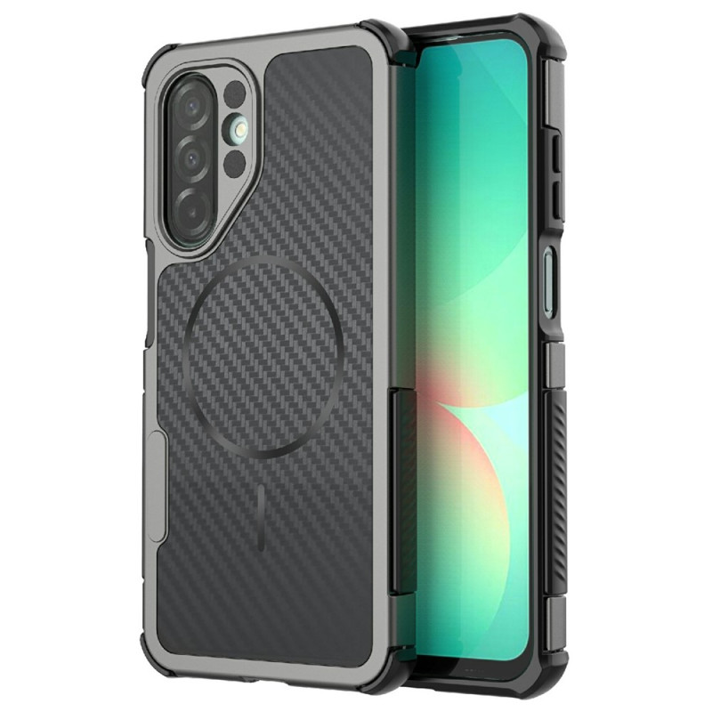 Capa magnética para Samsung Galaxy A18 4G / A17 4G / 5G com cantos reforçados