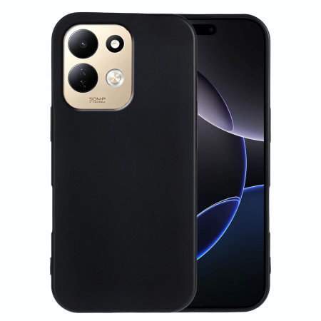 Capa de silicone preta para...