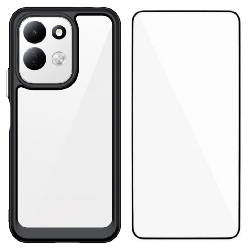 Capa híbrida para Xiaomi Redmi 17 5G / 4G com protetor de ecrã