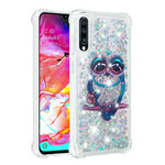 Samsung Galaxy A70 Capa Miss Owl Glitter Samsung Galaxy A70 Capa Miss Owl Glitter