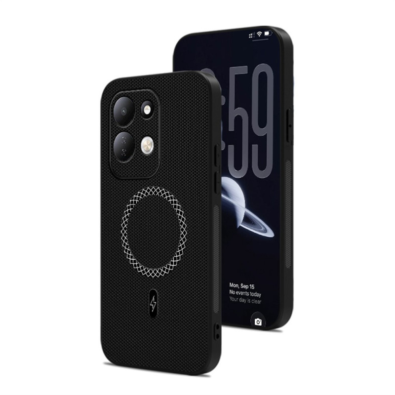 Capa para Xiaomi Redmi 17 5G / 4G com textura triangular