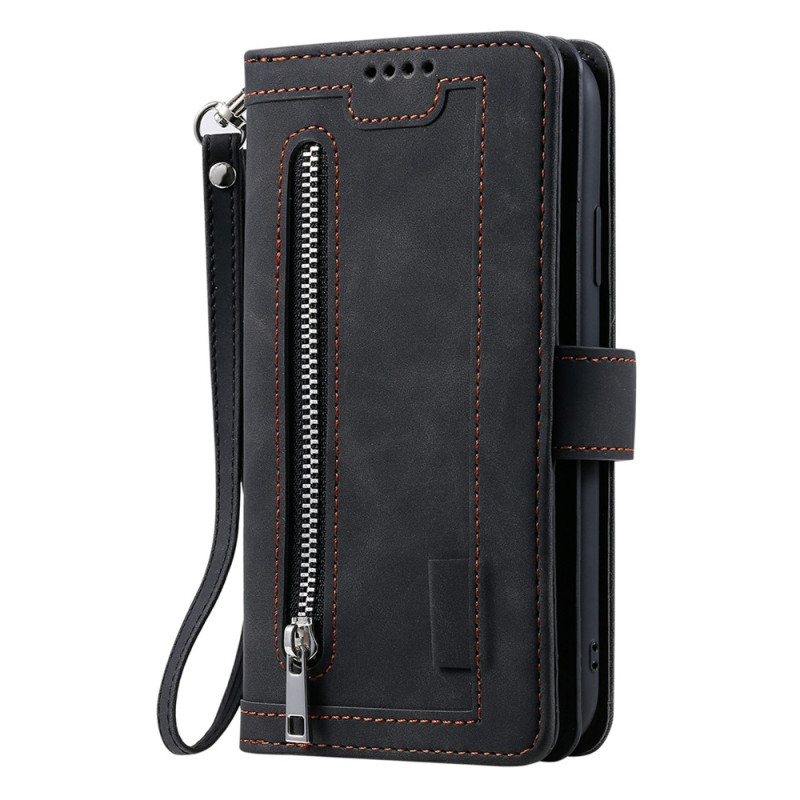 Capa tipo carteira para Xiaomi Redmi Note 17 4G / 5G com 9 compartimentos para cartões