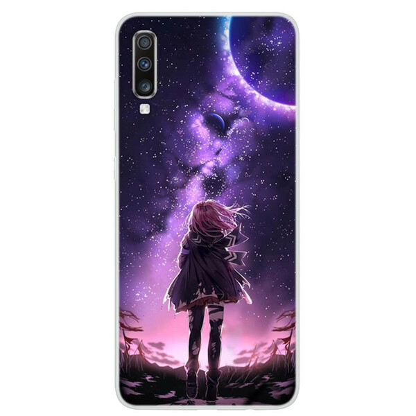 Capa Samsung Galaxy A70 Full Magic Moon