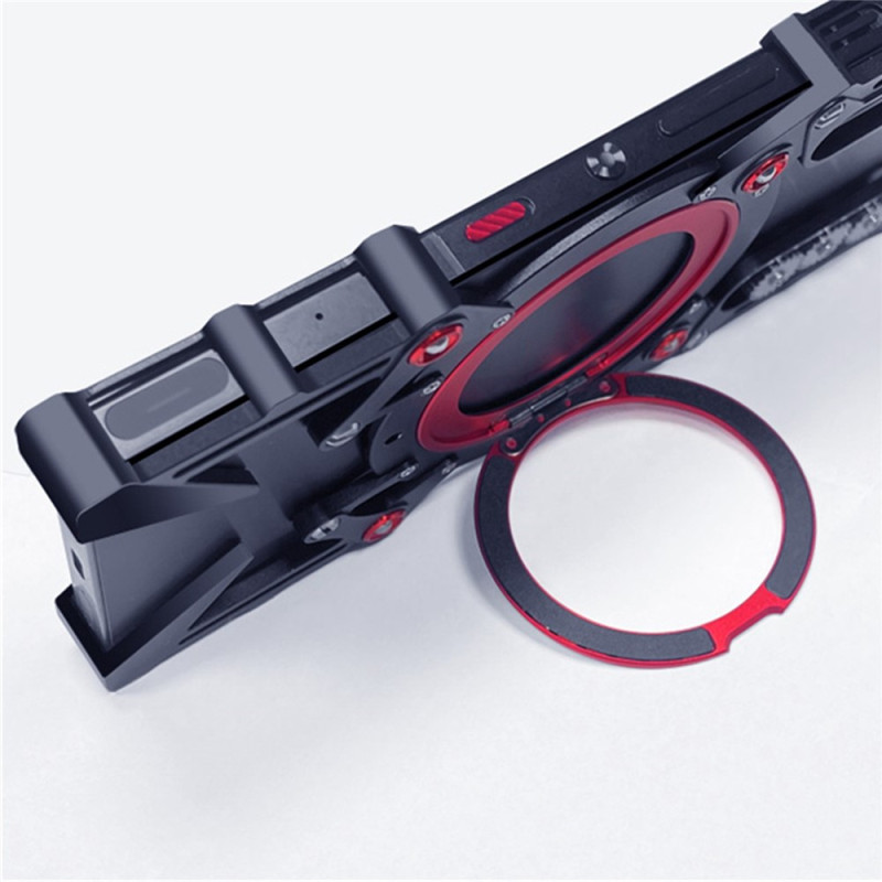 Capa protetora magnética em alumínio para o Xiaomi Redmi Note 17 5G / 4G