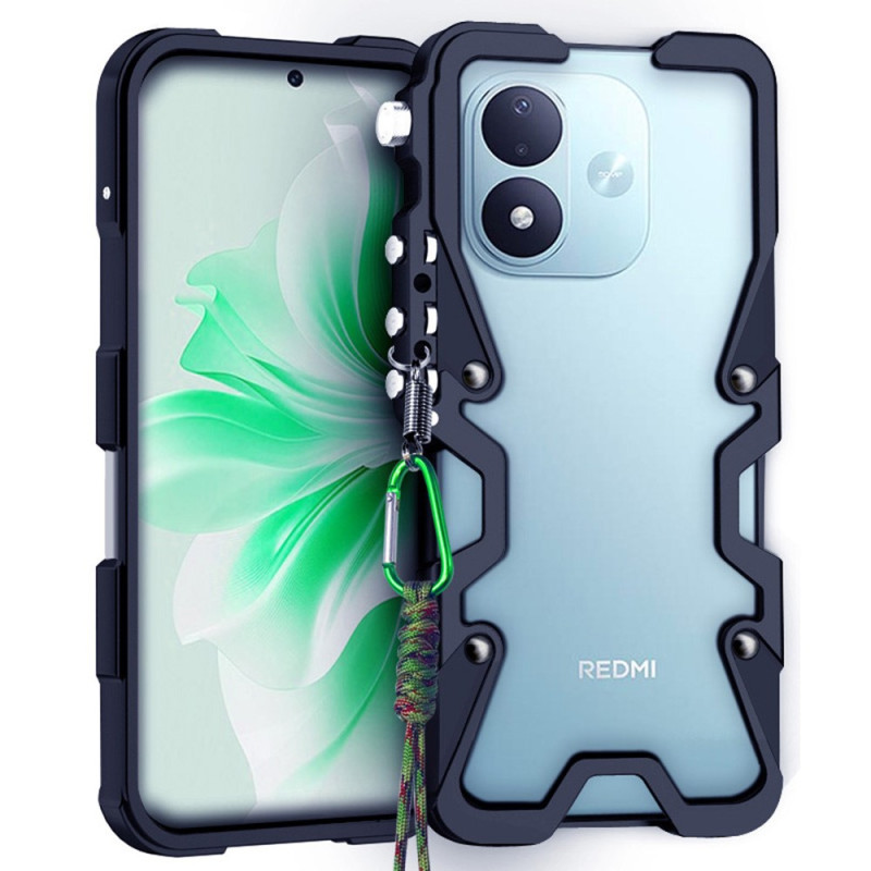 Capa de alumínio para o Xiaomi Redmi Note 17 5G / 4G com alça de pulso