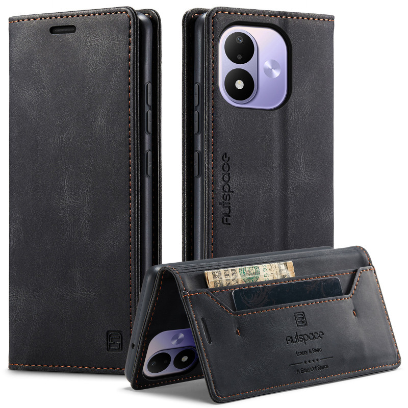 Capa Flip para Xiaomi Redmi Note 17 5G / 4G da AUTSPACE