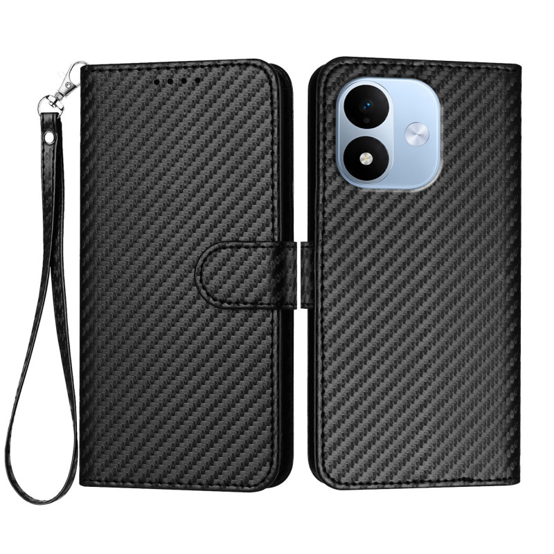 Capa para Xiaomi Redmi Note 17 5G / 4G em fibra de carbono