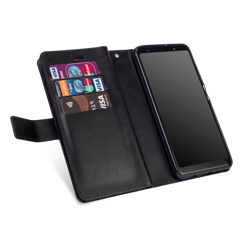 Samsung Galaxy A70 Case Wallet com alça