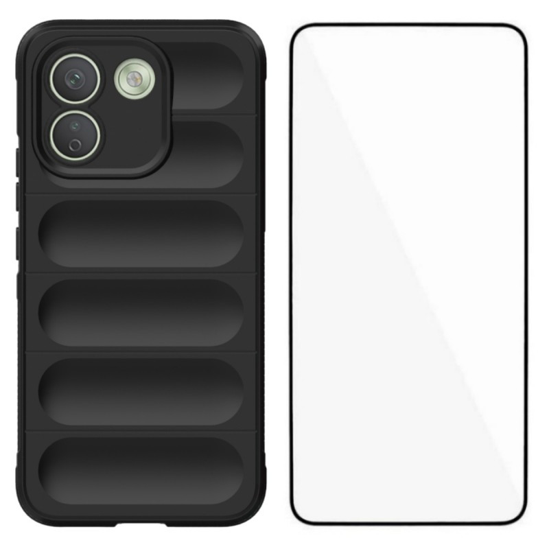 Capa antiderrapante para o Xiaomi Redmi Note 17 Pro Max 5G com protetor de ecrã