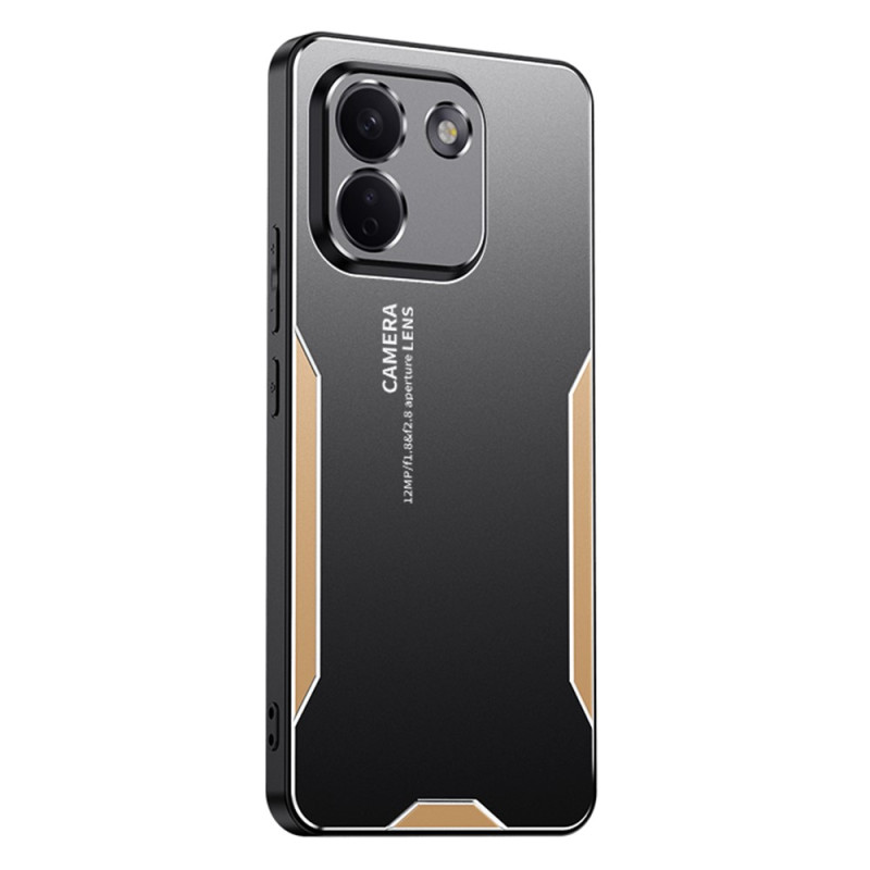 Capa para Xiaomi Redmi Note 17 Pro Max 5G com efeito metálico