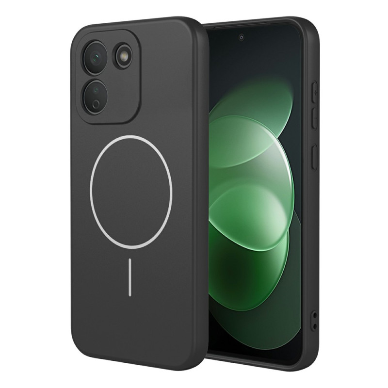 Capa magnética em silicone líquido para o Xiaomi Redmi Note 17 Pro Max 5G