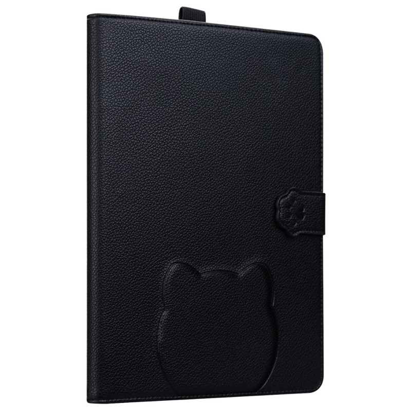Capa para Samsung Galaxy S12 Plus com fecho em forma de cabeça de gato