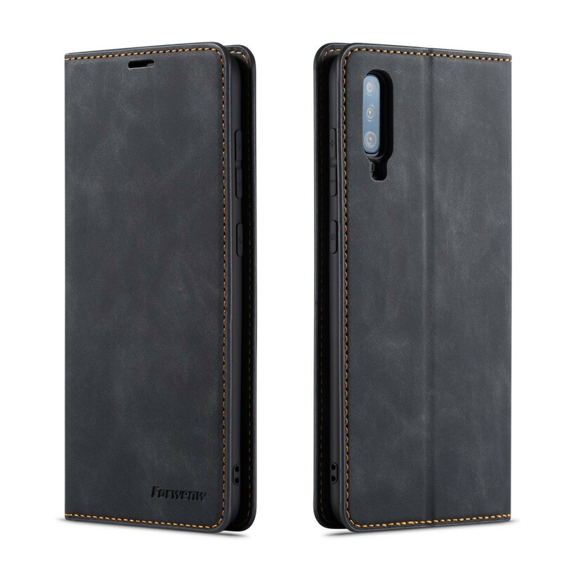 Capa Flip Cover Samsung Galaxy A70 Efeito Couro FORWENW